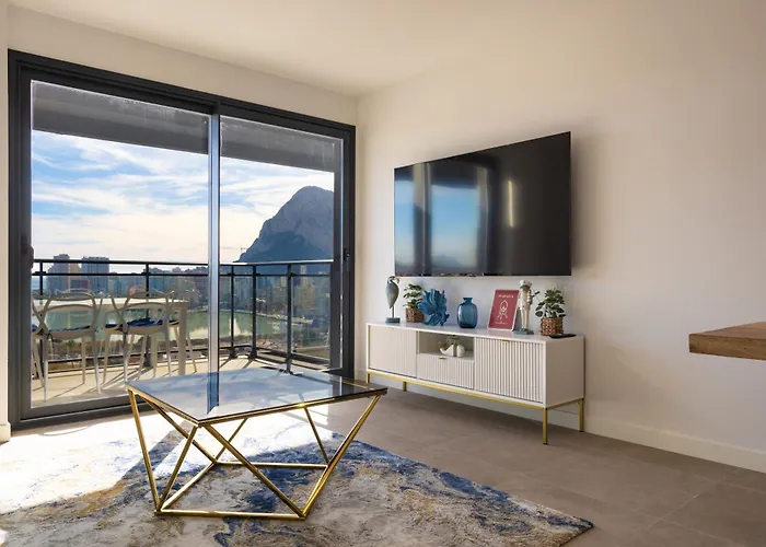 Apartament Sunrise Tower - Great Location - 5 Minutes Walk To The Sea Calpe